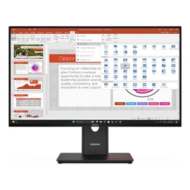 Lenovo ThinkVision T27-40 számítógép monitor 68,6 cm (27") 1920 x 1080 pixelek Full HD LED Fekete