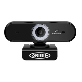 Origin Storage OS-USB-2KWEBCAM webkamera 5 MP 2592 x 1944 pixelek USB 2.0 Fekete