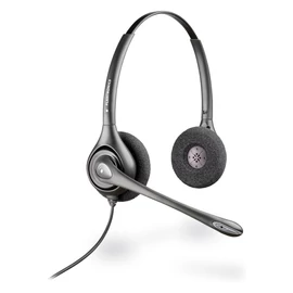 HP Poly H261N Supraplus binaurális headset + hordtáska, TAA