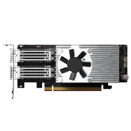 QNAP QXG-100G2SF-E810 hálózati kártya Belső Rost 100000 Mbit/s