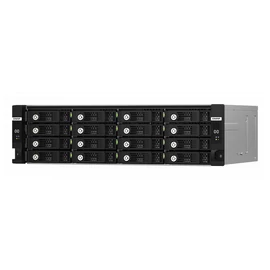 QNAP TL-R1620Sdc HDD/SSD ház Fekete 2.5/3.5"