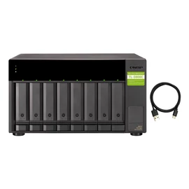 QNAP TL-D800C tárolóegység burkolat HDD/SSD ház Fekete, Szürke 2.5/3.5"