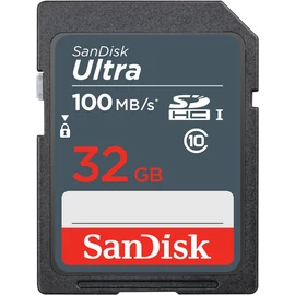 SANDISK ULTRA 32GB SDHC MEMORY CARD 100MB/S