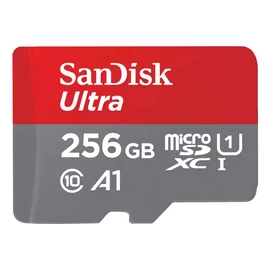 SANDISK ULTRA MICROSDXC 256GB + SD ADAPTER 150MB/S A1 CLASS 10
