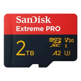 EXTREME PRO MICROSDXC 2TB UHS-I CARD WITH ADAPTER