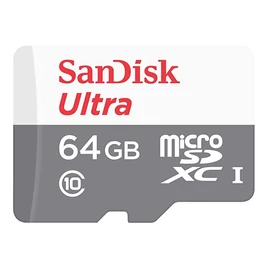 64GB SANDISK ULTRA MICROSDXC 100MB/S CLASS 10 UHS-I
