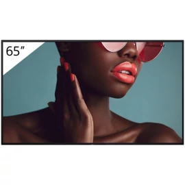 Sony FW-65BZ40L tartalomszolgáltató (signage) kijelző Laposképernyős digitális reklámtábla 165,1 cm (65") LCD Wi-Fi 700 cd/m2 4K Ultra HD Fekete Android 24/7