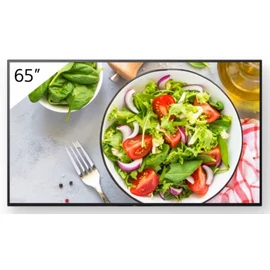 Sony FW-65BZ35L tartalomszolgáltató (signage) kijelző Laposképernyős digitális reklámtábla 165,1 cm (65") LCD Wi-Fi 550 cd/m2 4K Ultra HD Fekete Android 24/7