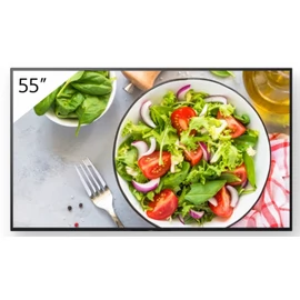Sony FW-55BZ35L tartalomszolgáltató (signage) kijelző Laposképernyős digitális reklámtábla 139,7 cm (55") LCD Wi-Fi 550 cd/m2 4K Ultra HD Fekete Android 24/7