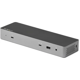 StarTech.com TB3CDK2DHUE dokkoló állomás és port replikátor Vezetékes Thunderbolt 3 Fekete, Szürke