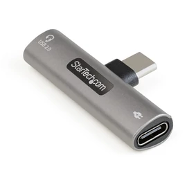 StarTech.com CDP2CAPDM dokkoló állomás és port replikátor USB 2.0 Type-C Ezüst