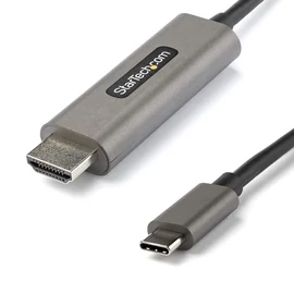 StarTech.com CDP2HDMM5MH video átalakító kábel 5 M HDMI A-típus (Standard) USB C-típus Fekete, Ezüst