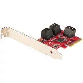 StarTech.com 6P6G-PCIE-SATA-CARD csatlakozókártya/illesztő Belső