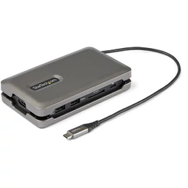 StarTech.com DKT31CSDHPD3 dokkoló állomás és port replikátor Vezetékes USB 3.2 Gen 2 (3.1 Gen 2) Type-C Szürke