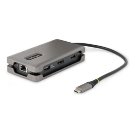 StarTech.com DKT31CDHPD3 dokkoló állomás és port replikátor Vezetékes USB 3.2 Gen 2 (3.1 Gen 2) Type-C Szürke