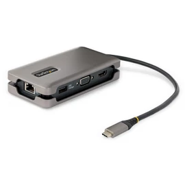 StarTech.com DKT31CVHPD3 dokkoló állomás és port replikátor Vezetékes USB 3.2 Gen 2 (3.1 Gen 2) Type-C Szürke