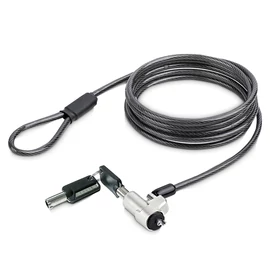 StarTech.com NBLWK-LAPTOP-LOCK kábelzár Fekete, Ezüst 2 M