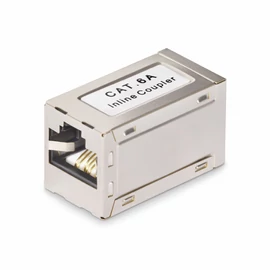 StarTech.com IN-CAT6A-COUPLER-S1 csatlakozó átlakító RJ-45 Ezüst