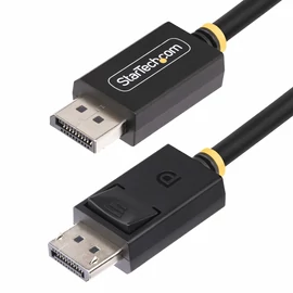 StarTech.com DP21-2M-DP40-CABLE DisplayPort kábel Fekete