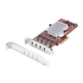 StarTech.com P10Q4C-USB-CARD-LP csatlakozókártya/illesztő Belső USB 3.2 Gen 2 (3.1 Gen 2)