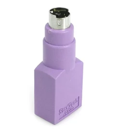 StarTech.com GC46FMKEY csatlakozó átlakító PS/2 USB A Ibolya