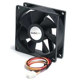 StarTech.com FAN6X25TX3H számítógépes hűtőrendszer Számítógép ház Ventilátor 6 cm Fekete 1 db