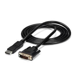 StarTech.com DP2DVIMM6 video átalakító kábel 1,8 M DisplayPort DVI-D Fekete
