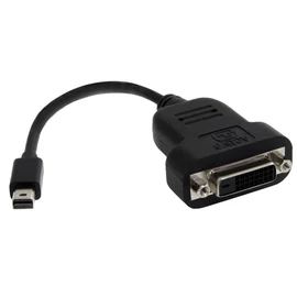 StarTech.com MDP2DVIS video átalakító kábel 0,12 M Mini DisplayPort DVI-D Fekete