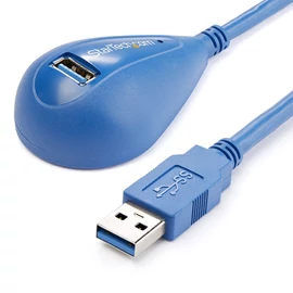 StarTech.com USB3SEXT5DSK USB kábel USB 3.2 Gen 1 (3.1 Gen 1) 1,5 M USB A Kék