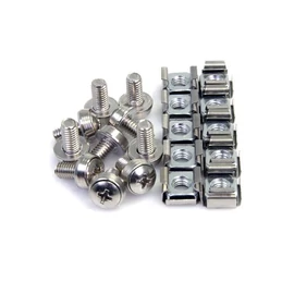 M6 CAGE NUTS + SCREWS .