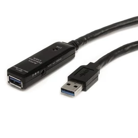 StarTech.com USB3AAEXT3M USB kábel USB 3.2 Gen 1 (3.1 Gen 1) 3 M USB A Fekete