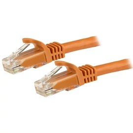 StarTech.com N6PATC15MOR hálózati kábel Narancssárga 15 M Cat6 U/UTP (UTP)