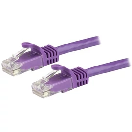 StarTech.com N6PATC15MPL hálózati kábel Lila 15 M Cat6 U/UTP (UTP)