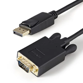 StarTech.com DP2VGAMM3B video átalakító kábel 0,91 M DisplayPort VGA (D-Sub) Fekete