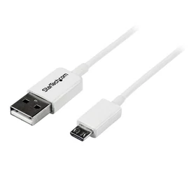 StarTech.com 0.5m USB 2.0 A/Micro-B m/m USB kábel 0,5 M USB A Micro-USB B Fehér