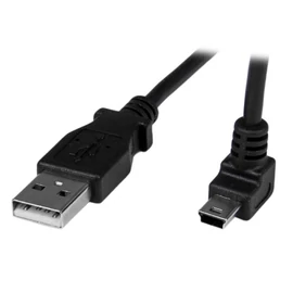 StarTech.com 1m, Mini USB-A - Mini-B USB kábel USB 2.0 USB A Mini-USB B Fekete