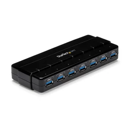 StarTech.com ST7300USB3B hálózati csatlakozó USB 3.2 Gen 1 (3.1 Gen 1) Type-B 5000 Mbit/s Fekete