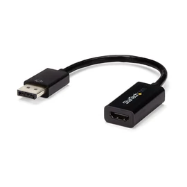 StarTech.com DP2HD4KS video átalakító kábel 0,15 M DisplayPort HDMI A-típus (Standard) Fekete