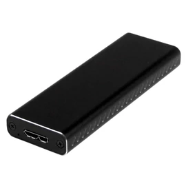 StarTech.com SM2NGFFMBU33 tárolóegység burkolat Külső SSD ház Fekete M.2
