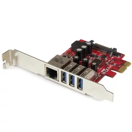 StarTech.com PEXUSB3S3GE hálózati kártya Belső Ethernet 5000 Mbit/s