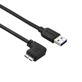 StarTech.com USB3AU1MLS USB kábel USB 3.2 Gen 1 (3.1 Gen 1) 1 M USB A Micro-USB B Fekete