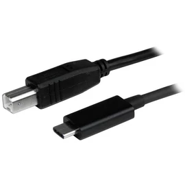 StarTech.com USB2CB1M USB kábel USB 2.0 1 M USB C USB B Fekete