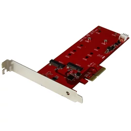 StarTech.com PEX2M2 csatlakozókártya/illesztő Belső M.2