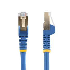 StarTech.com 6ASPAT1MBL hálózati kábel Kék 1 M Cat6a U/FTP (STP)