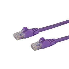 StarTech.com N6PATC5MPL hálózati kábel Lila 5 M Cat6 U/UTP (UTP)