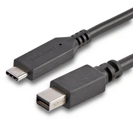 StarTech.com CDP2MDPMM6B video átalakító kábel 1,8 M USB C-típus Mini DisplayPort Fekete