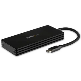 StarTech.com SM21BMU31CI3 tárolóegység burkolat Külső SSD ház Fekete M.2