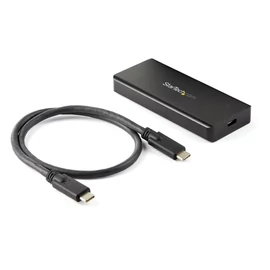 StarTech.com M2E1BRU31C tárolóegység burkolat Külső SSD ház Fekete M.2
