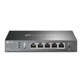 TP-Link Omada ER605 vezetékes router Gigabit Ethernet Fekete