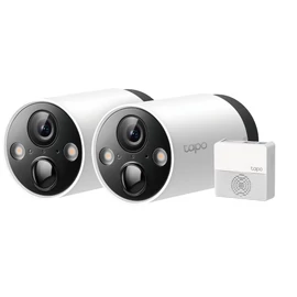 TP-Link Tapo C420S2 Izzó IP biztonsági kamera Beltéri és kültéri 2560 x 1440 pixelek Fali